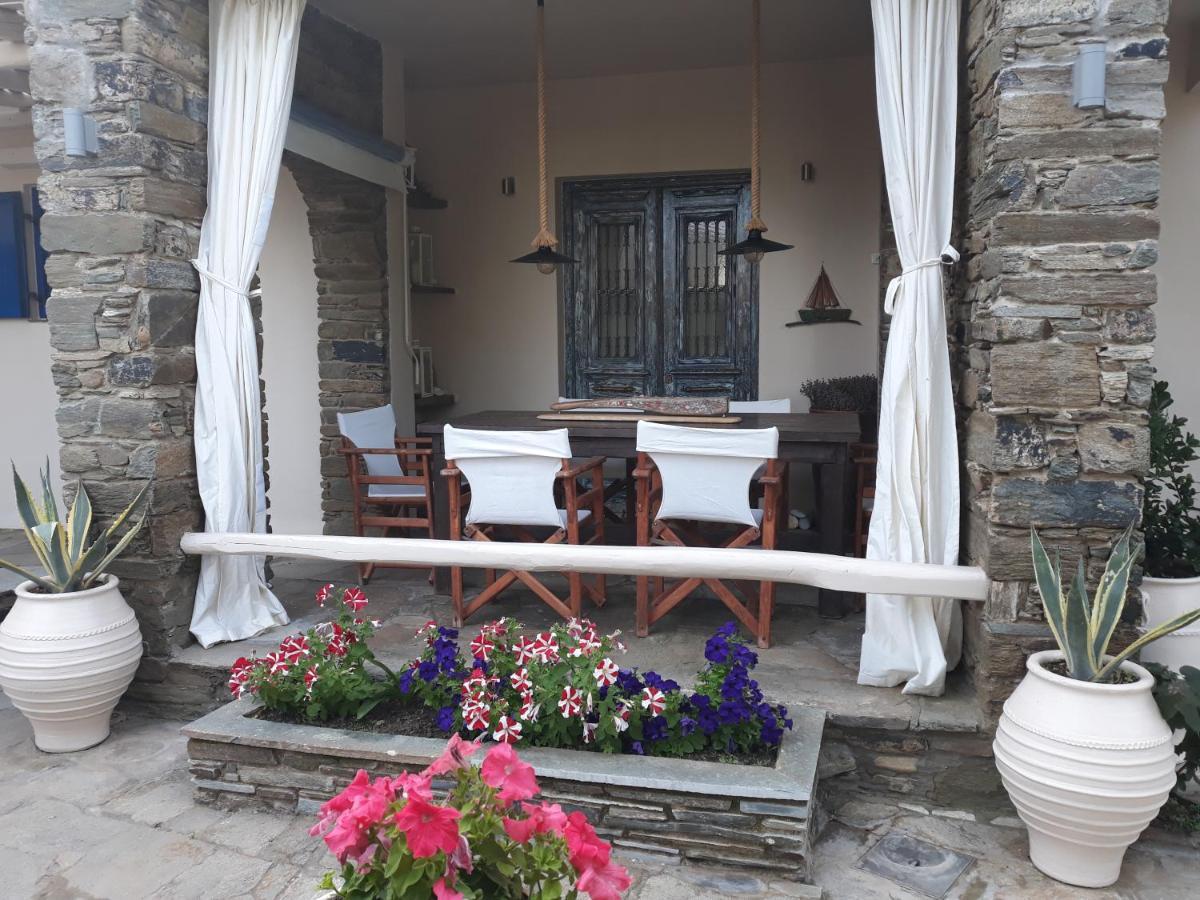 Romanos Summer House Villa Agios Romanos Exterior foto